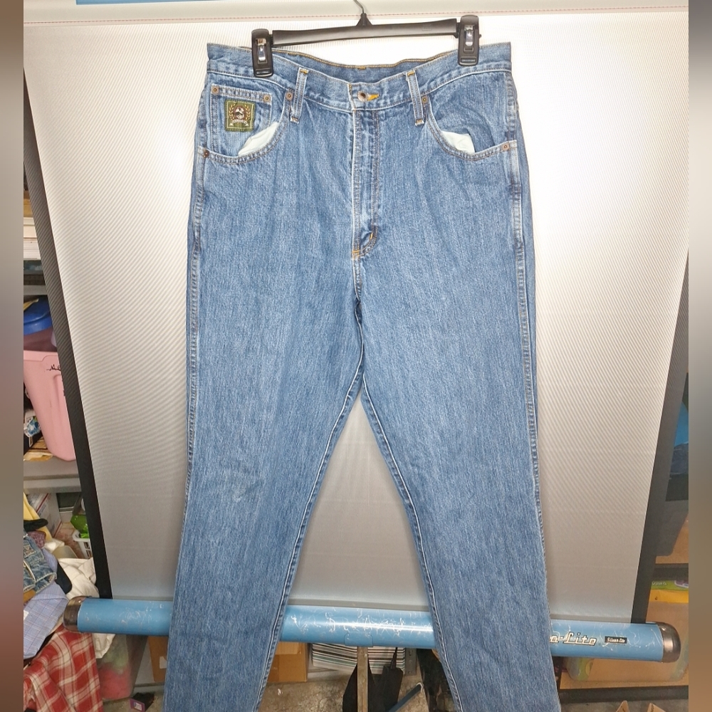Cinch Men's Jeans 34x34 Green Label Relaxed Fit